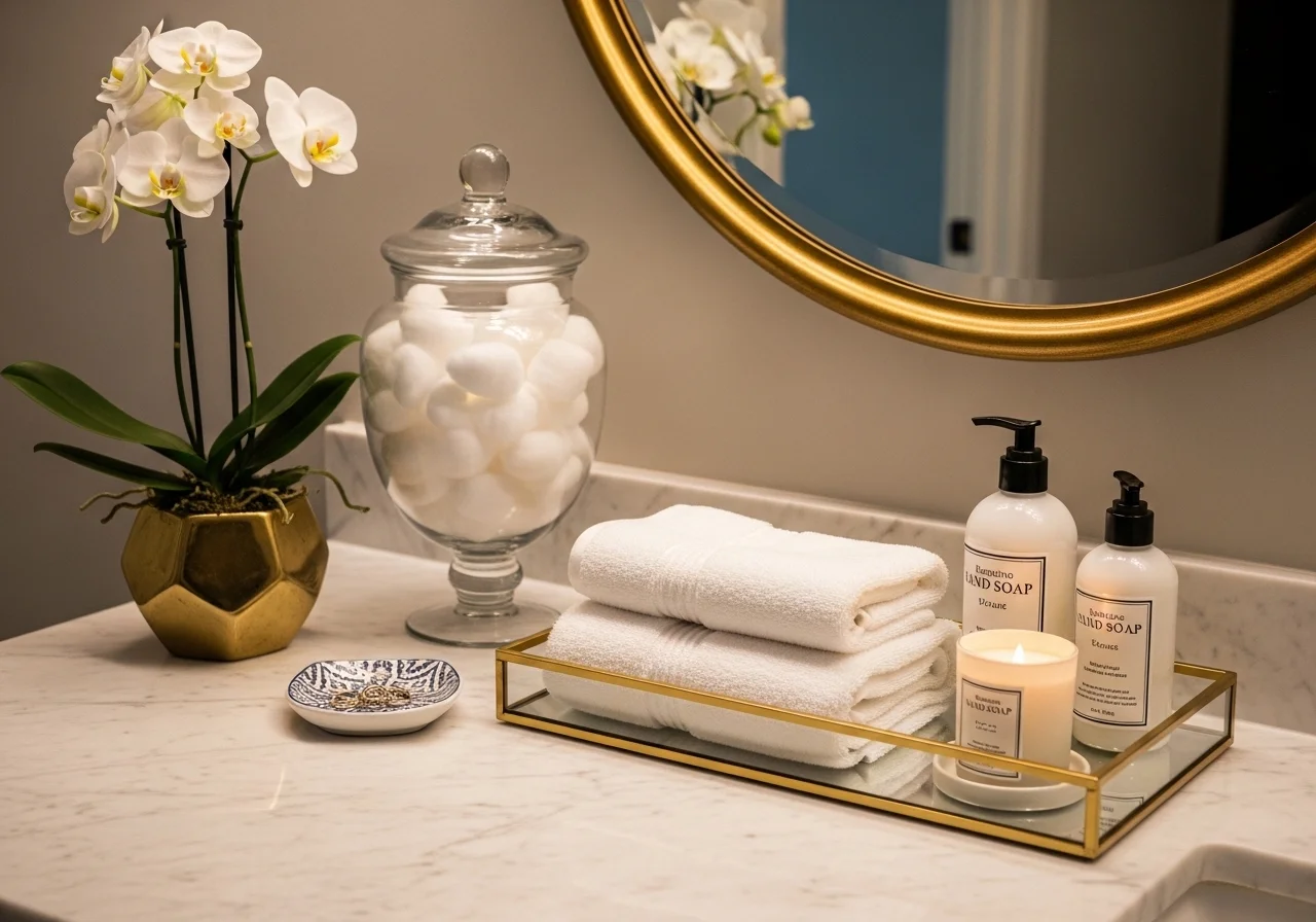 Bathroom Counter Decor Ideas