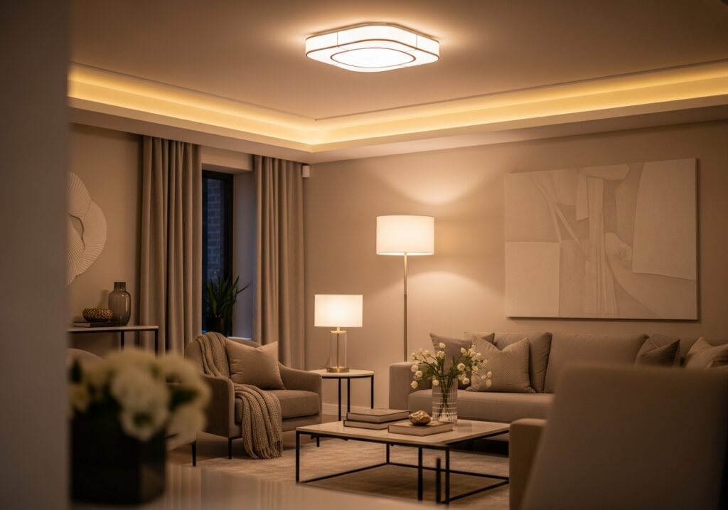 Layered Lighting for Depth