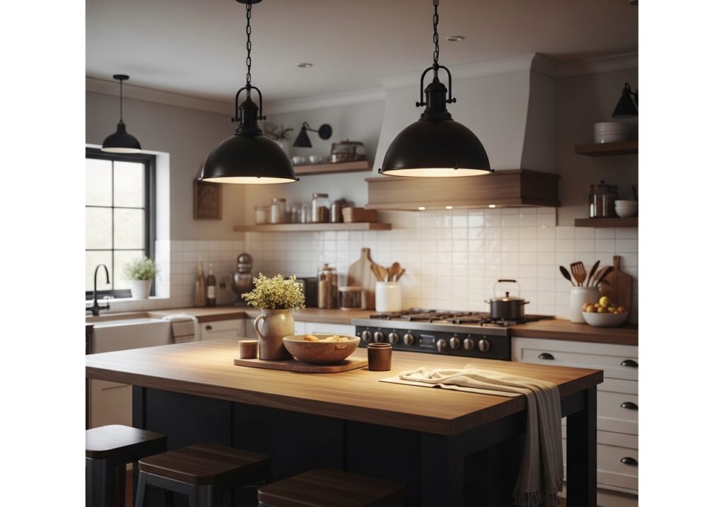 Industrial Metal Pendants