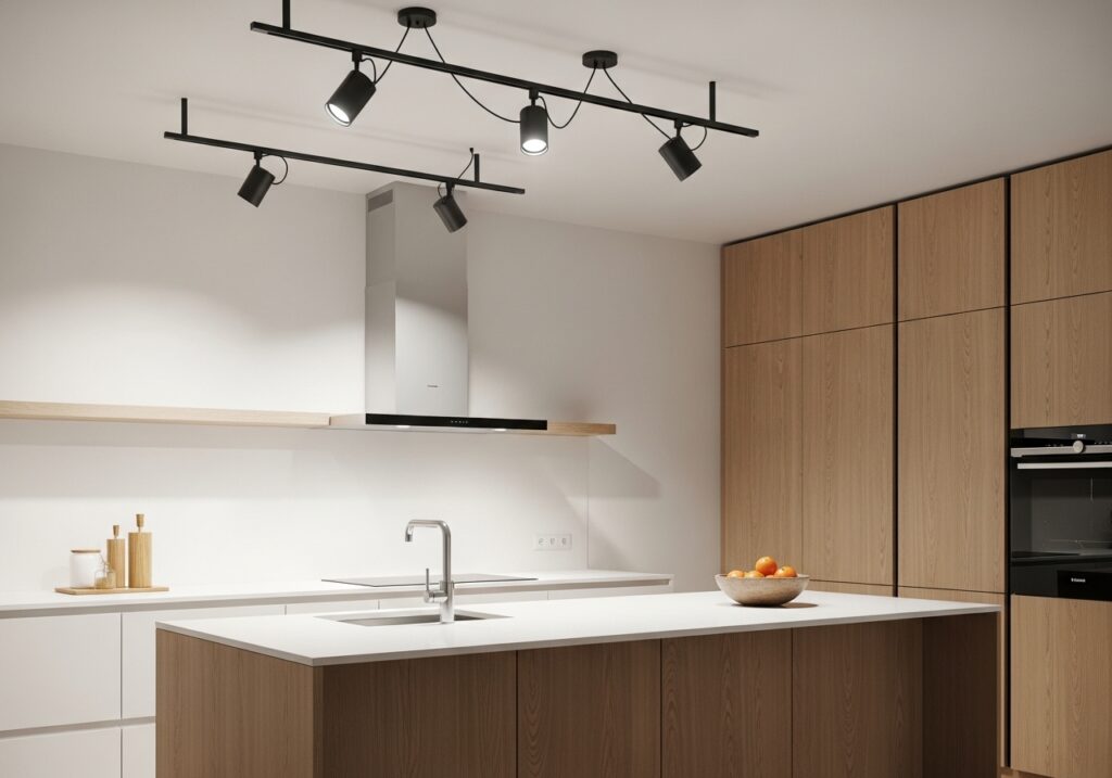 Track Lighting for Flexibility