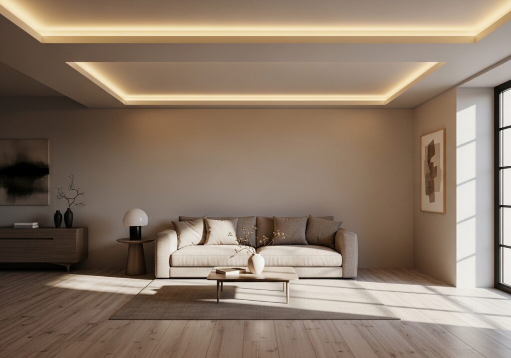 Cove Ceiling Lighting for a Soft Glow