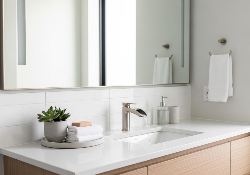 Natural Light Inspired Vanity Setup