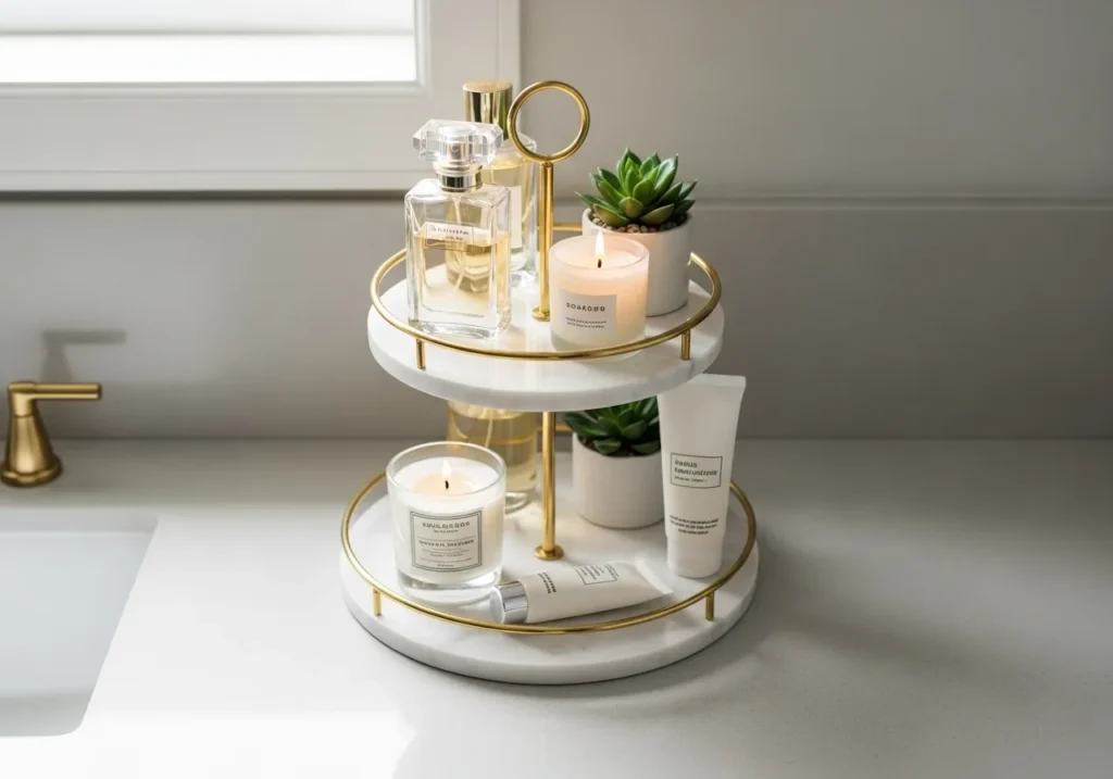 Tiered Vanity Tray