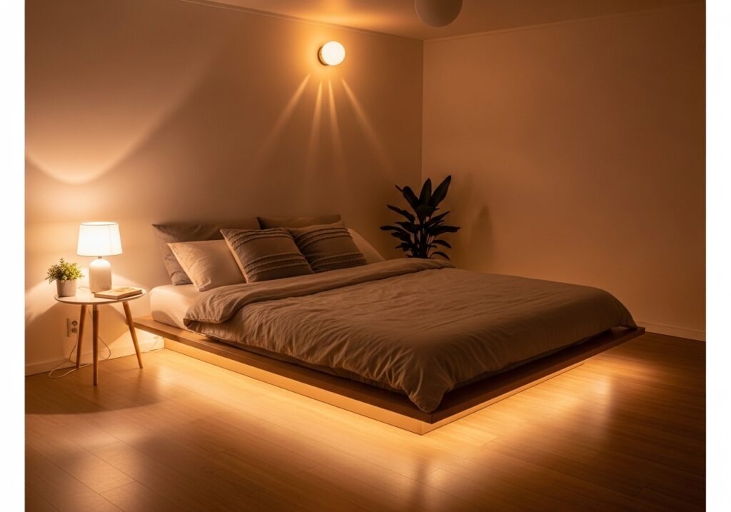 Under Bed Floating LED Glow