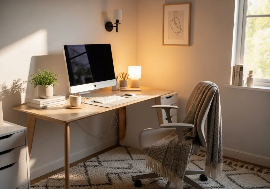 Cozy Corner Workspace