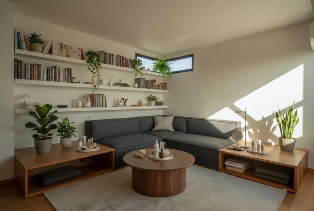 Living Room Ideas with Sectional Sofa for Small Spaces