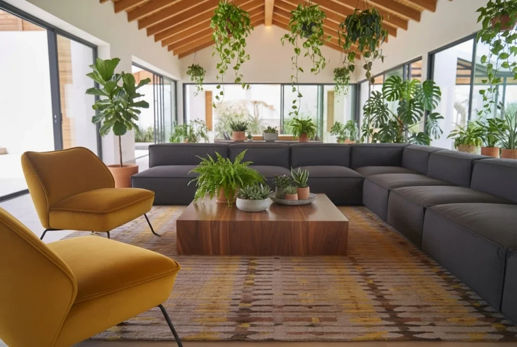 Spacious Living Room Sectional Sofa Ideas