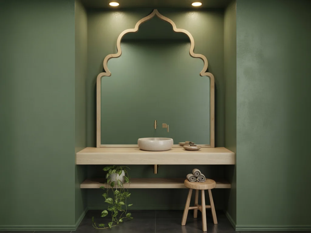 Arched Mirror for Small Bathroom Spaces