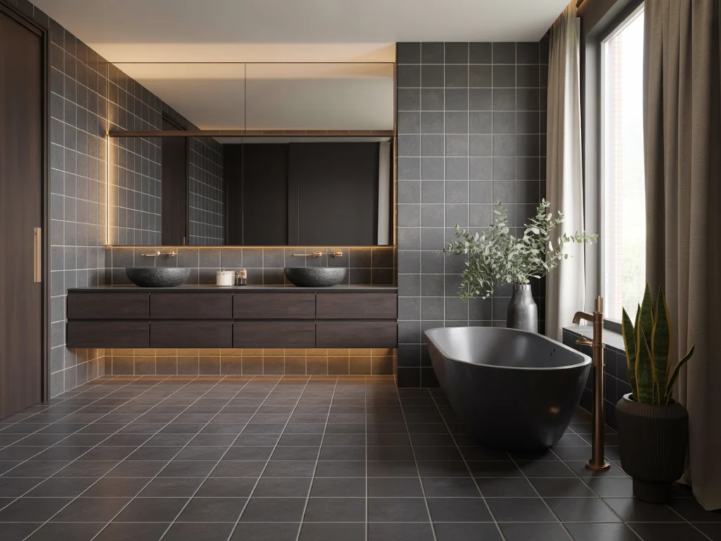 Modern Luxury Bathroom with Minimalist Elegance