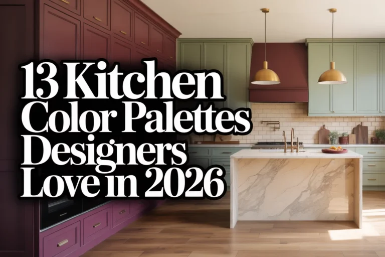 13 Beautiful Kitchen Color Palette Ideas