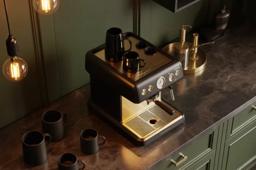 Dark & Moody Espresso Bar Aesthetic