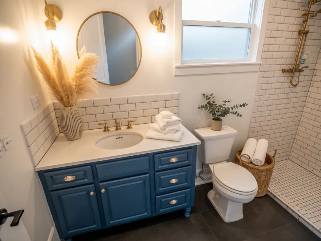 DIY Painted Vanity Refresh