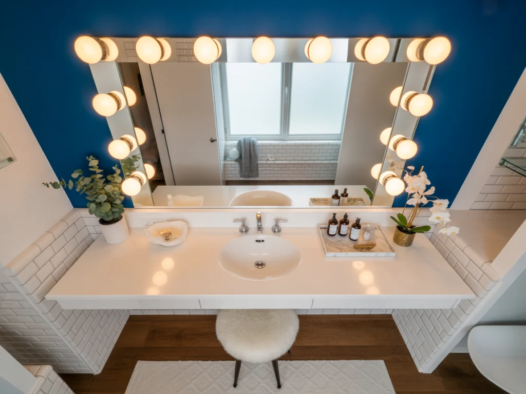 The Selfie-Perfect Lighted Vanity Mirror