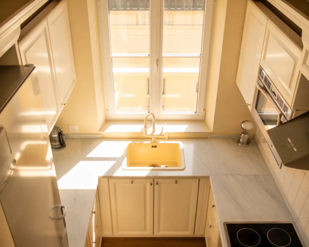 Small Kitchen With Window Light