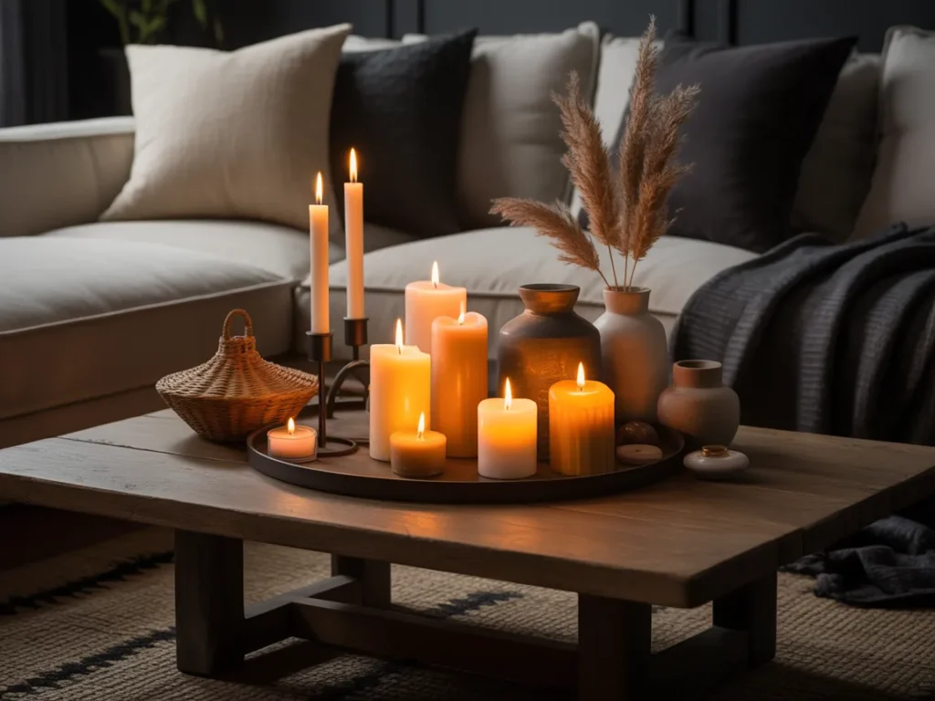 Candle Lighting for Soft Flickering Warmth