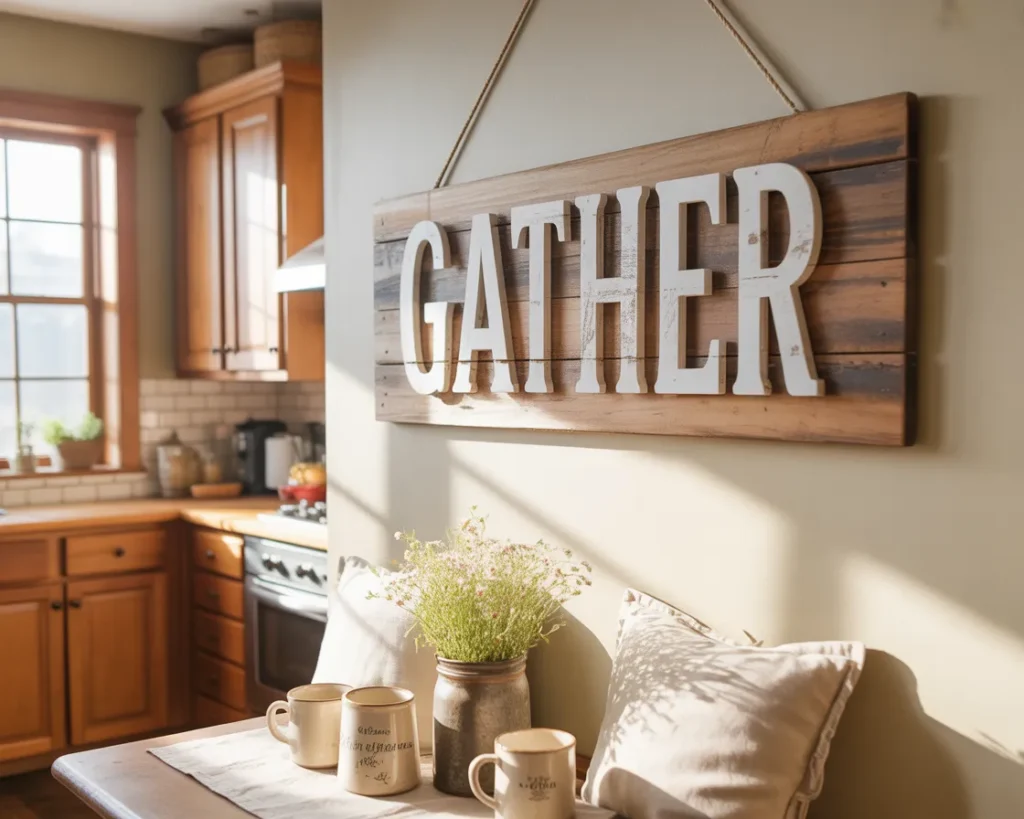 Decorative Kitchen Sign or Quote