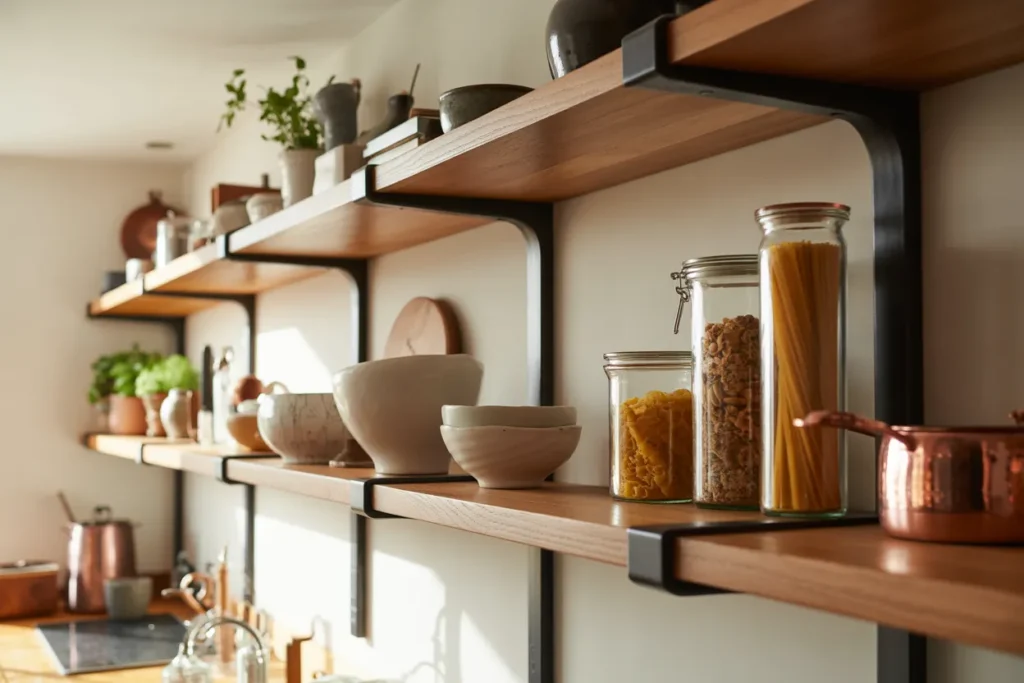Mixed Material Shelving