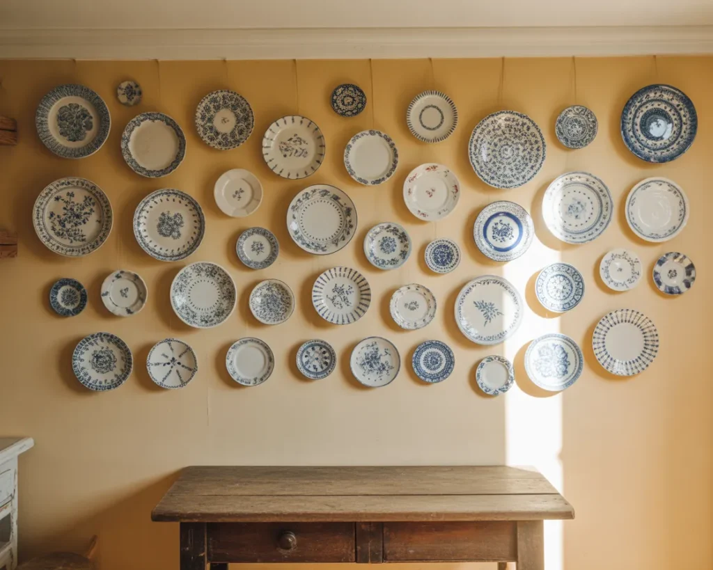 Decorative Plate Wall Display
