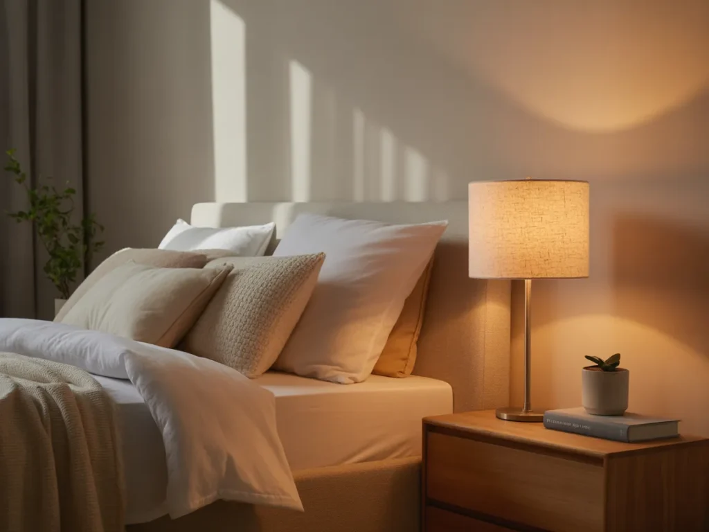 Table Lamps with Fabric Shades