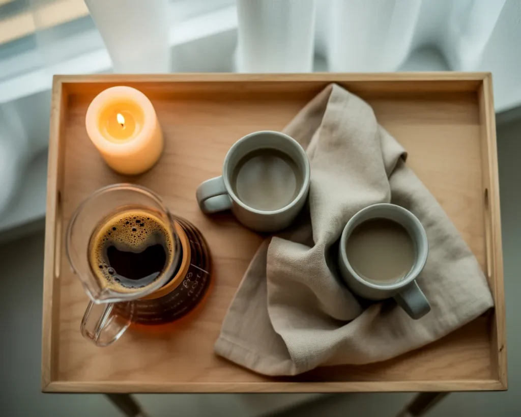 Scandinavian Hygge Coffee Bar