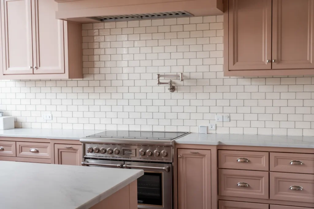 A Subway Tile Backsplash With a Twist