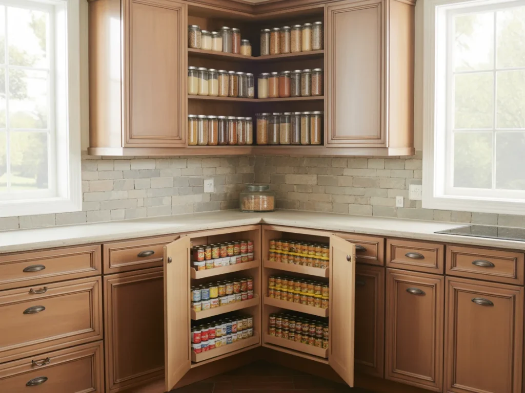 Corner Pantry Storage System