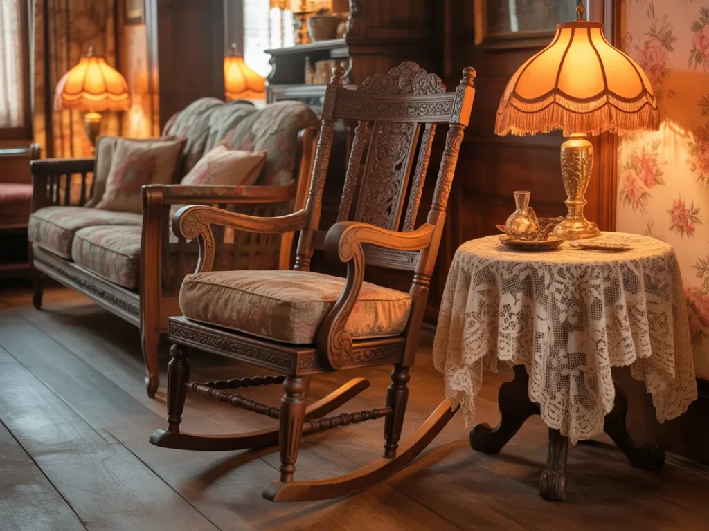 Decorate with Antique Wooden Furniture
