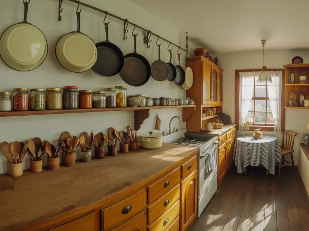 Display Vintage Kitchen Items