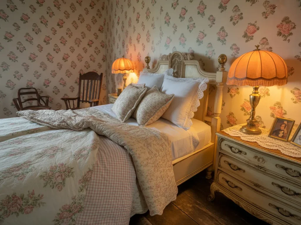 Soft Floral or Patterned Wallpaper