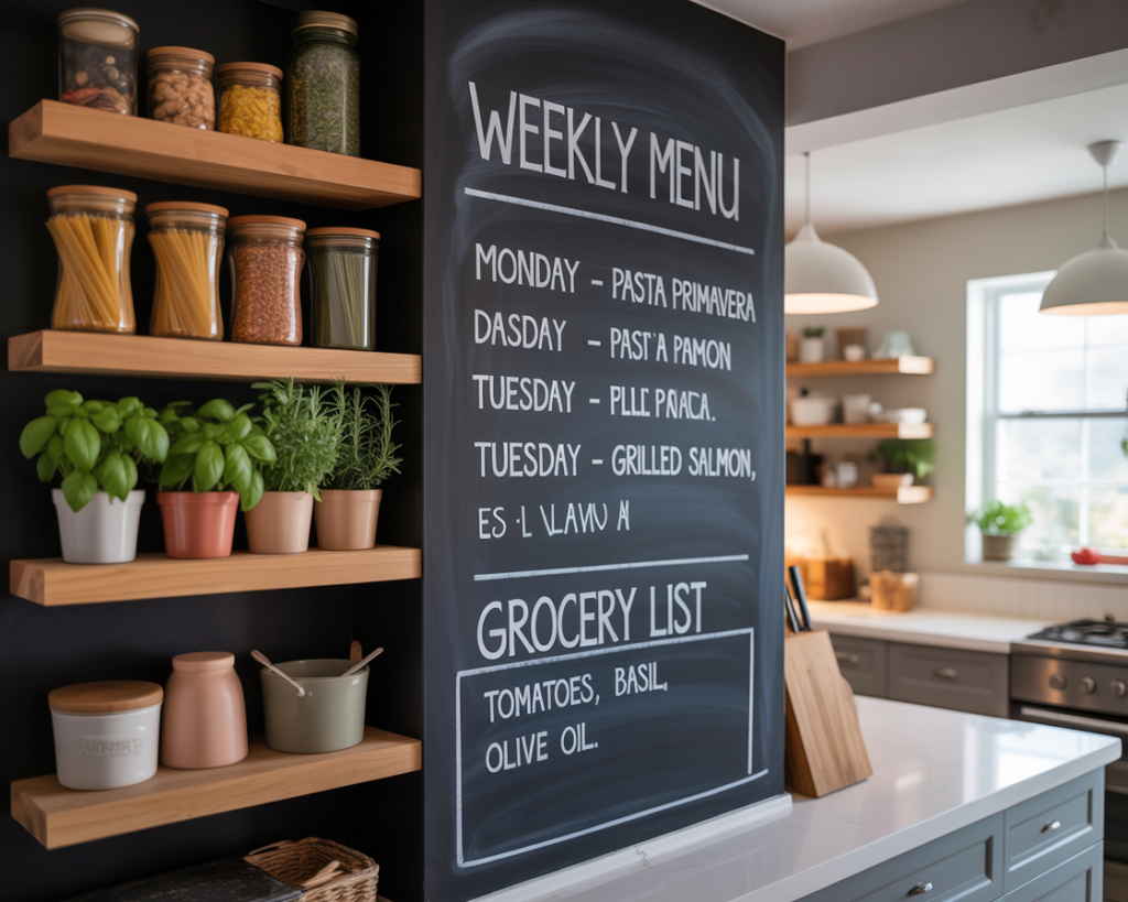 Chalkboard Kitchen Wall