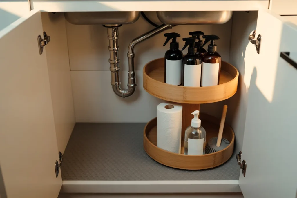 Lazy Susan Turntable for Bottles and Jars