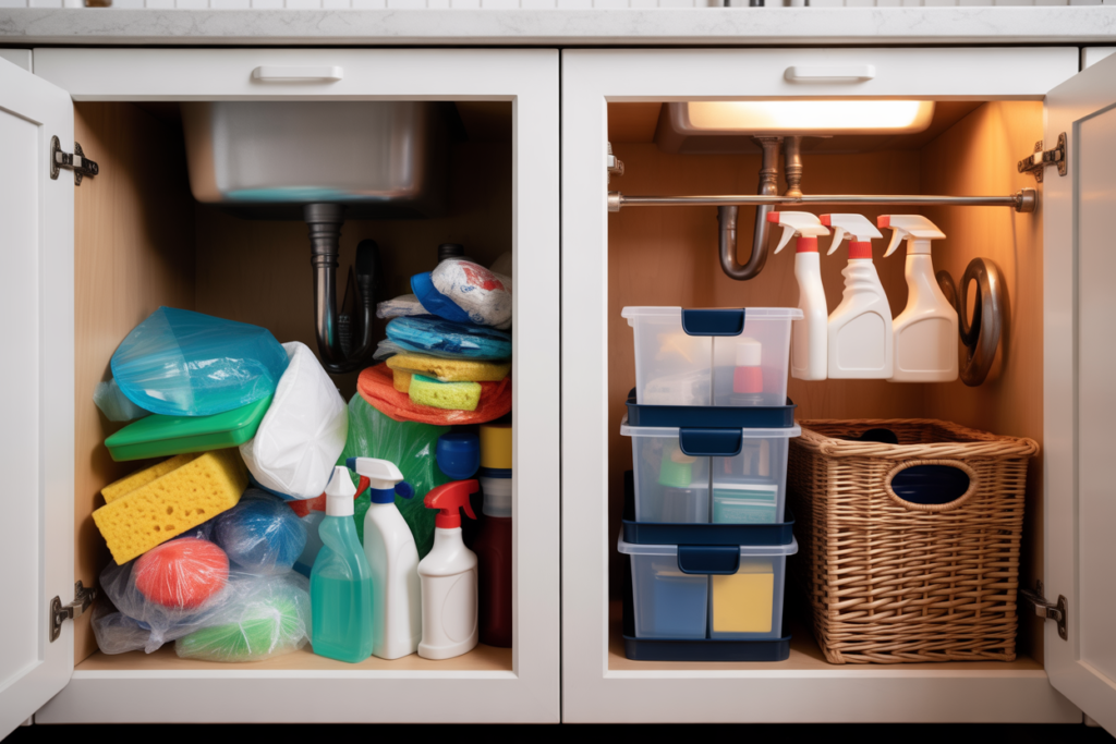 Under Sink Declutter
