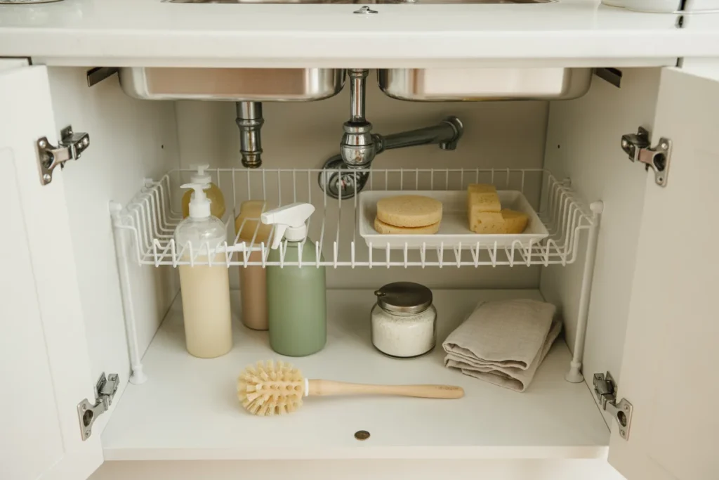 Wire Rack Shelf to Add a Second Level