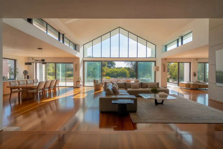 Open Layout Living Room Dining Room