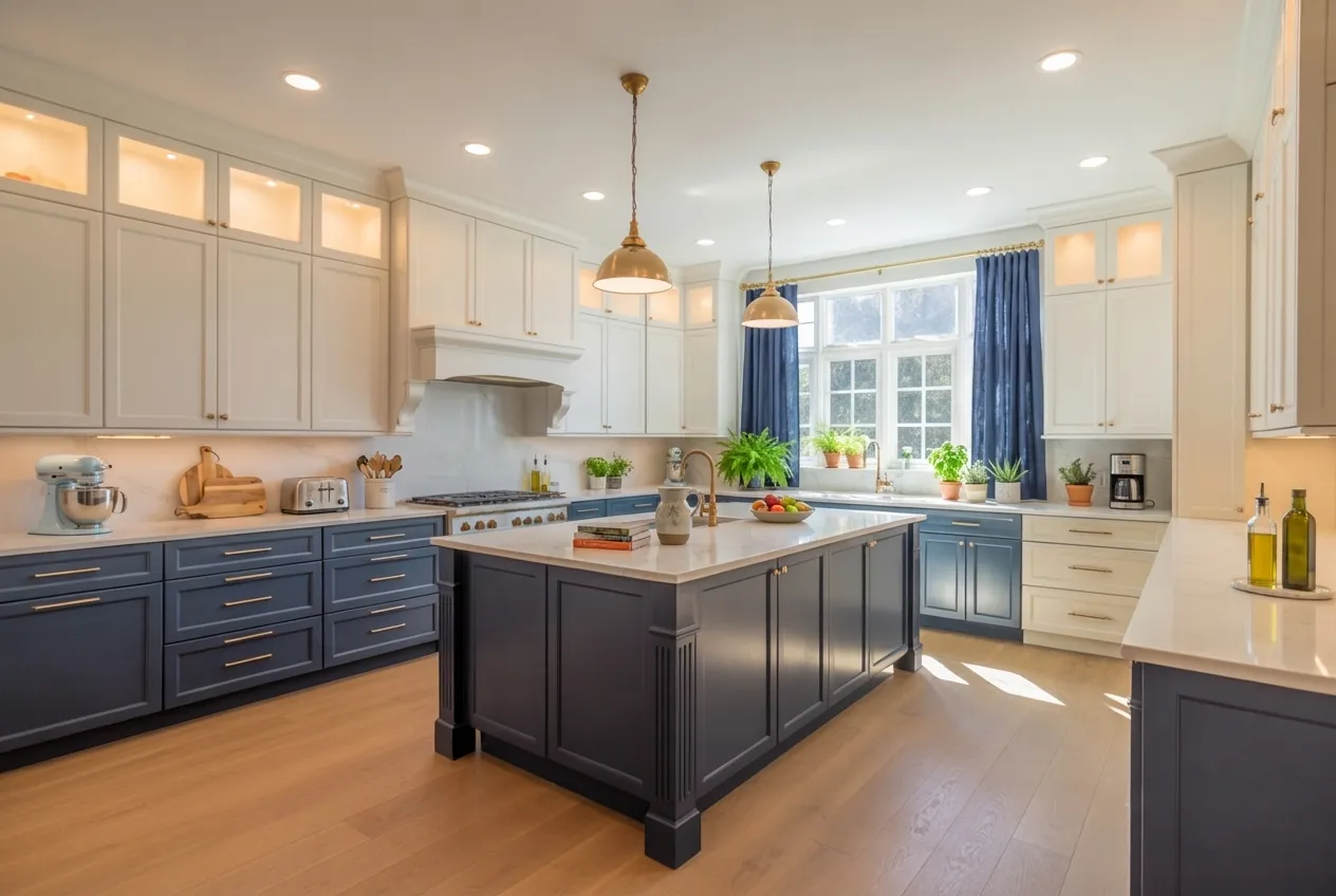 Two Tone Kitchen Cabinets