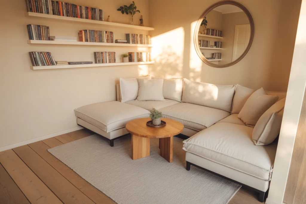 Small Living Room Ideas with Sectional Sofa