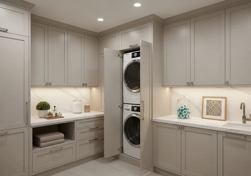 2. Use Floor-to-Ceiling Cabinetry