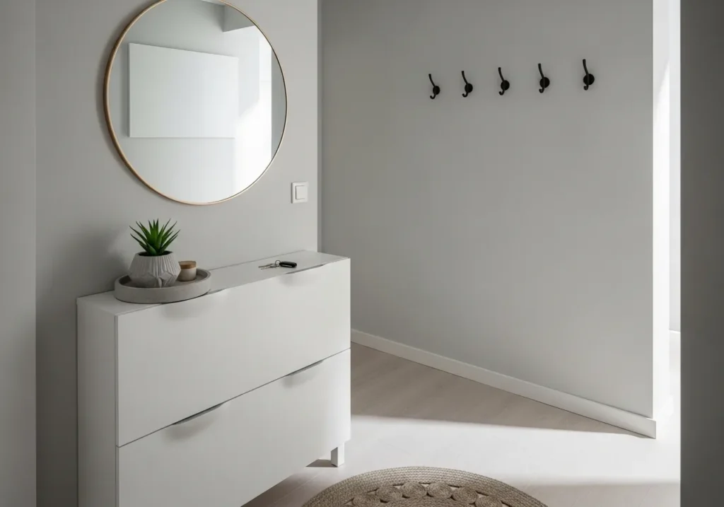  Install a Slim Shoe Cabinet