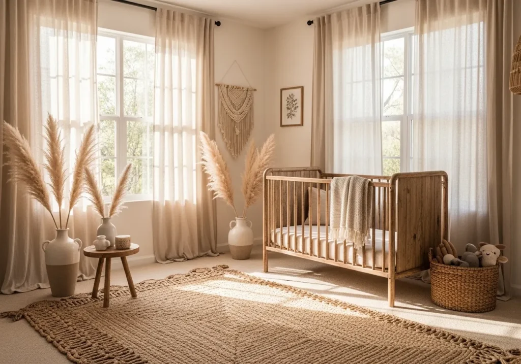 Pampas Grass and Natural Decor Elements