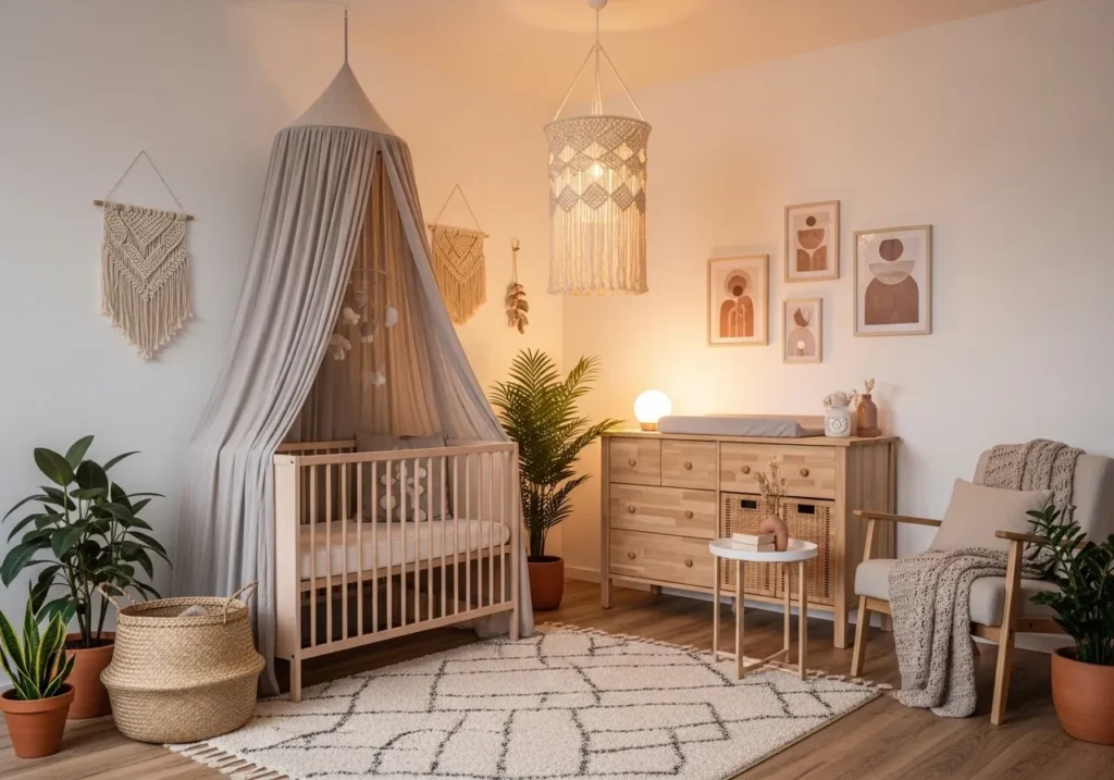  Soft Canopy Over the Crib