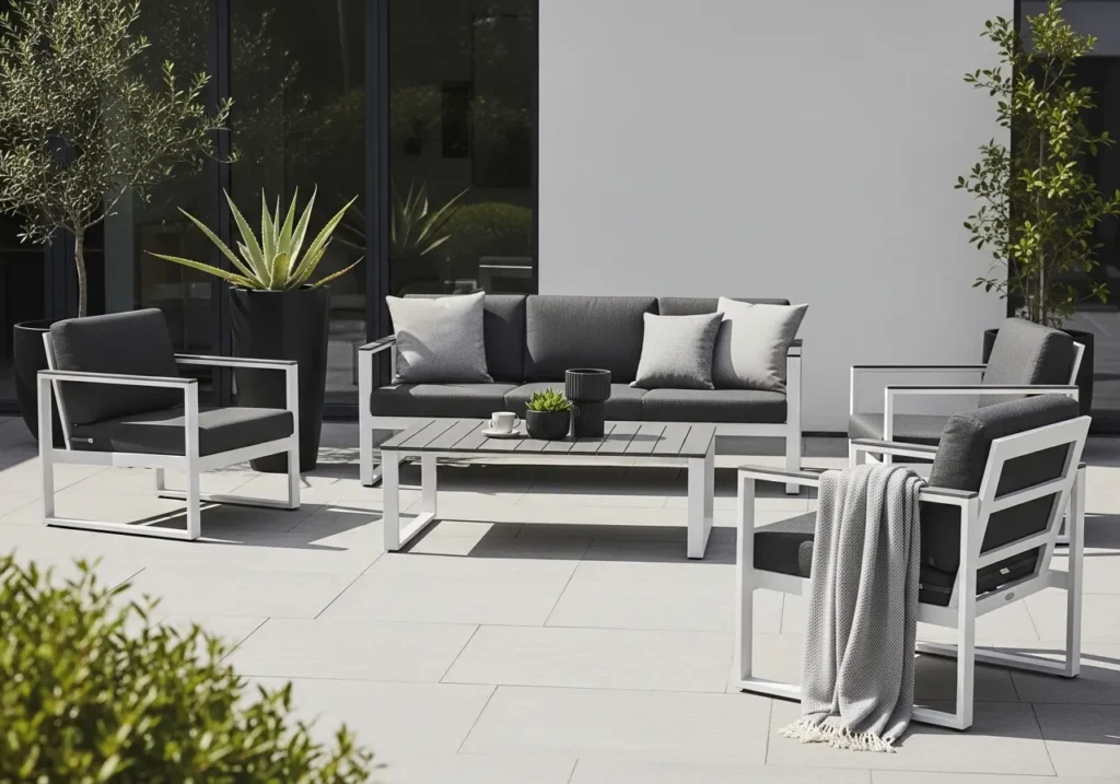 Monochrome Patio Palette
