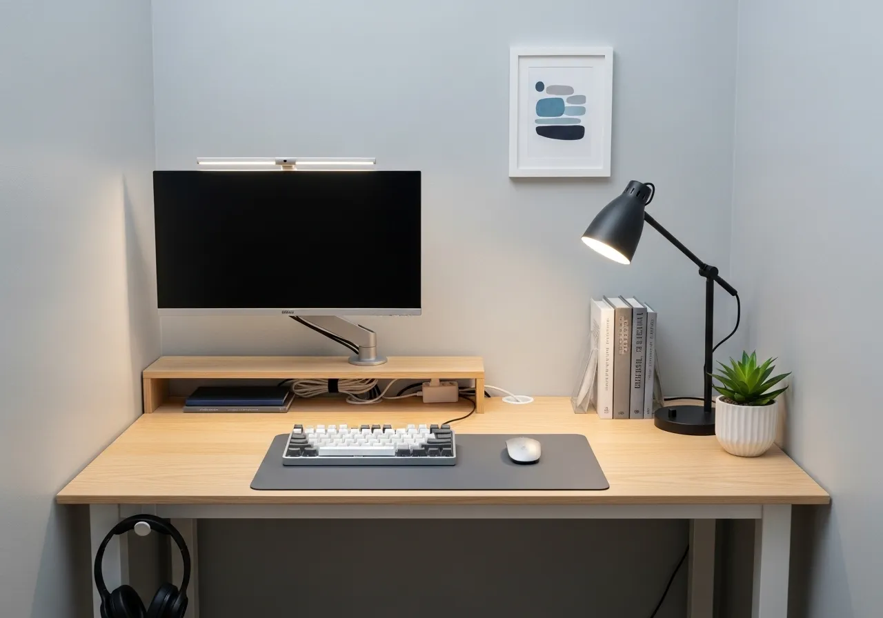 Small Desk Setup