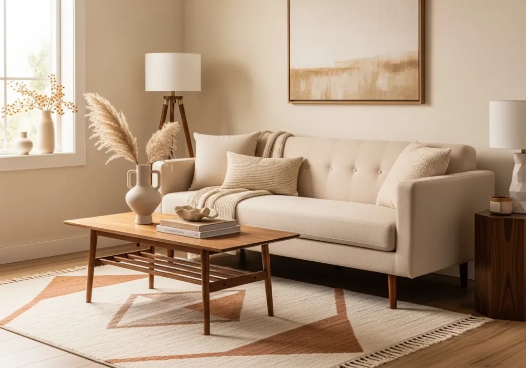 Mid-Century Modern Sofa