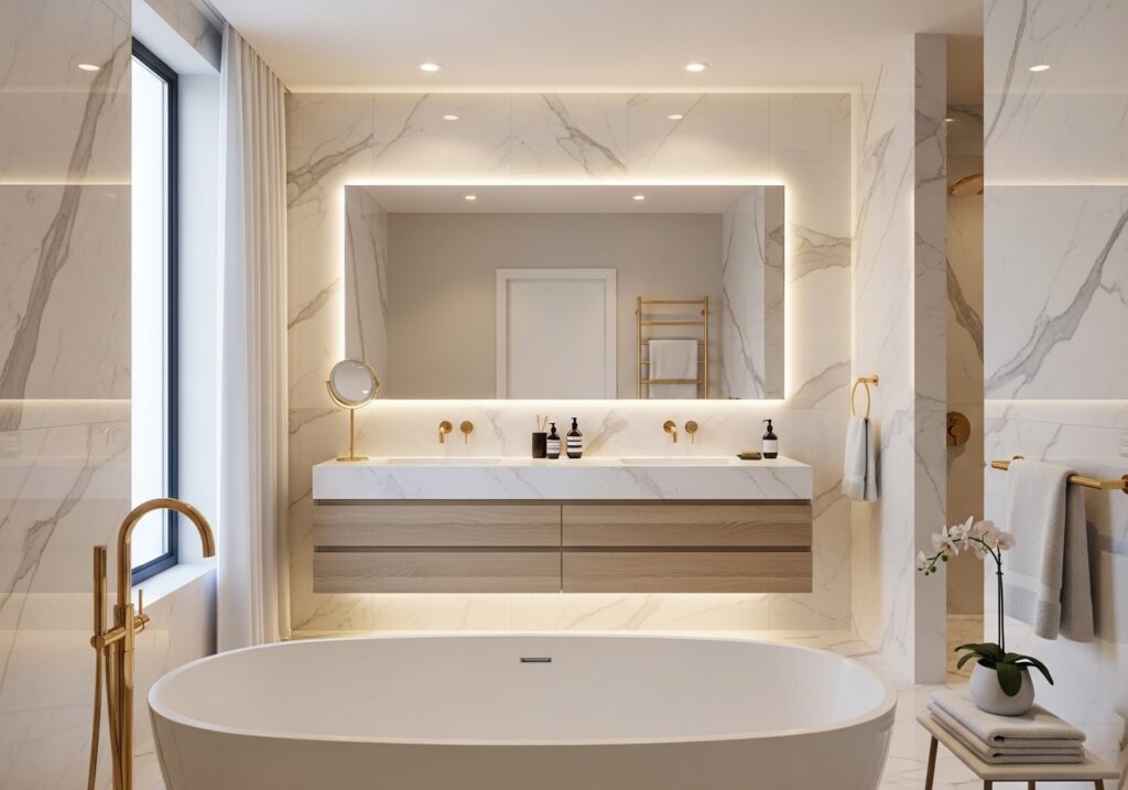 High-End Bathroom Remodel