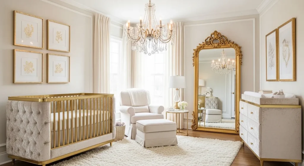  Luxury Nursery with Elegant Touches