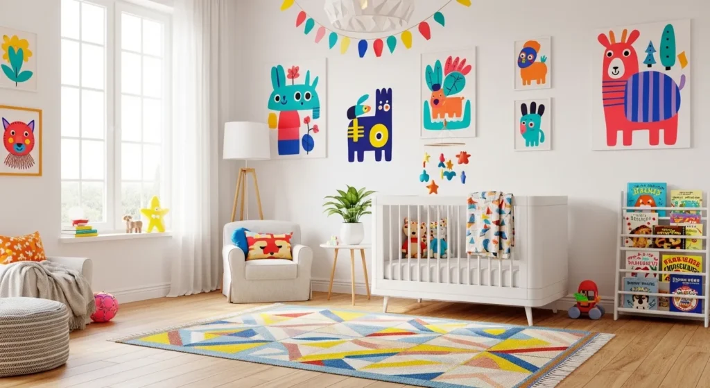 Playful Colorful Nursery