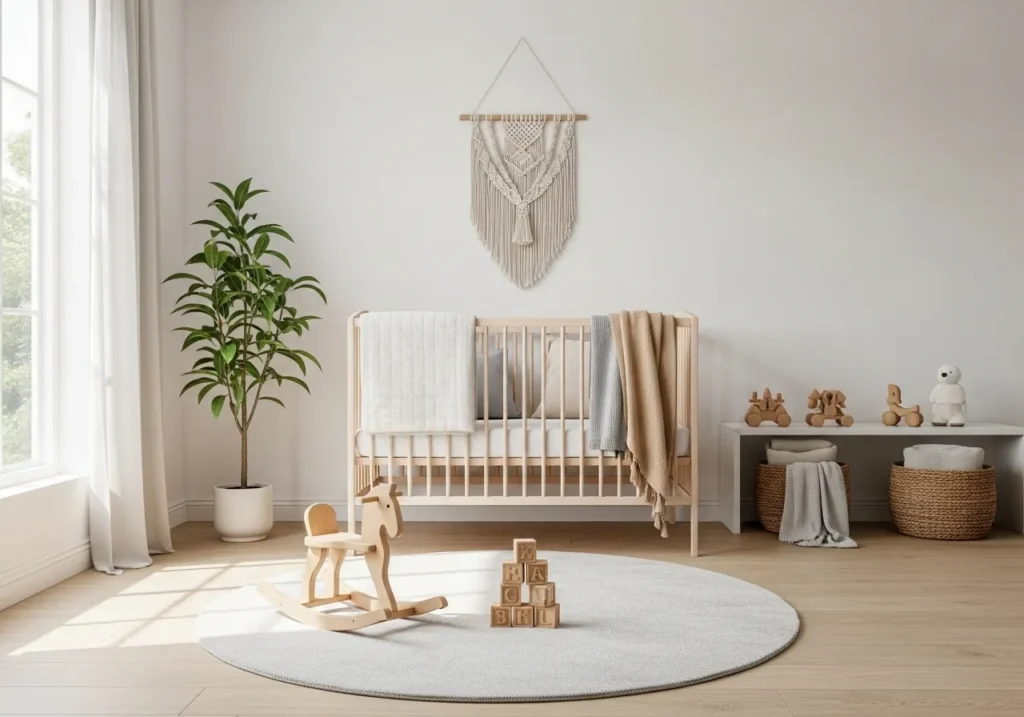 Wooden Toys and Minimal Decor