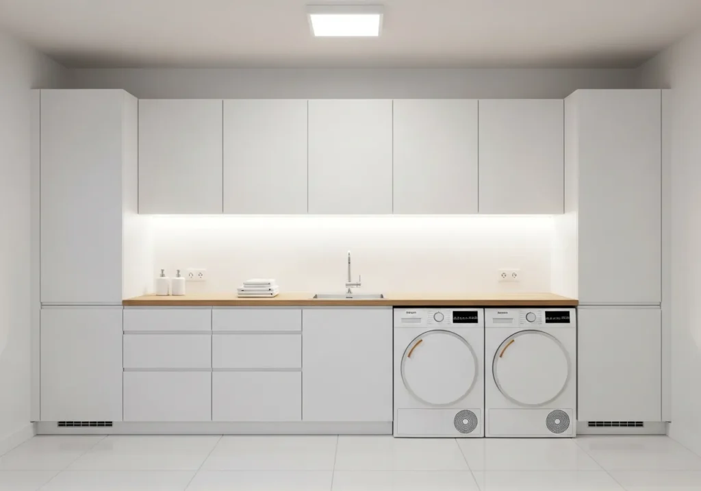 Add Cabinet Storage for a Clean Look