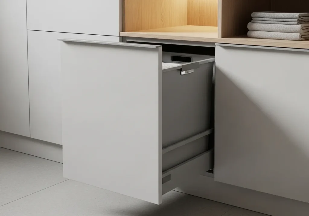 Install a Pull-Out Hamper