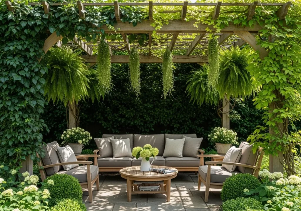 Climbing Greenery Pergola